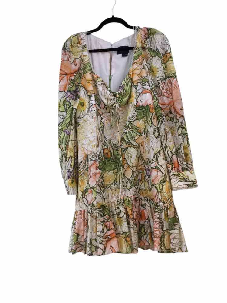 Marchesa Notte Green Size 12 Dress