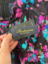 Shoshanna Black Multi Size 6 Dress