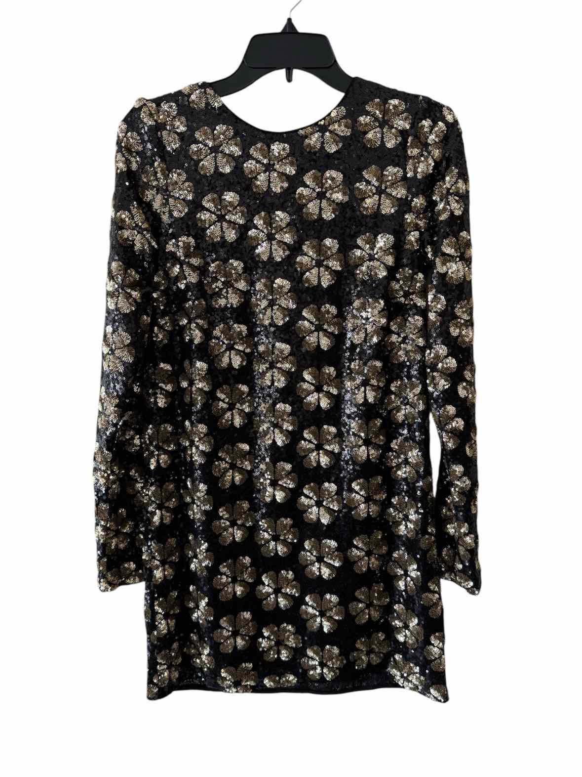 Show Me Your MuMu Black and Gold Size S Dress