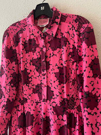 Kate Spade Pink and Burgundy Size 8 Dress