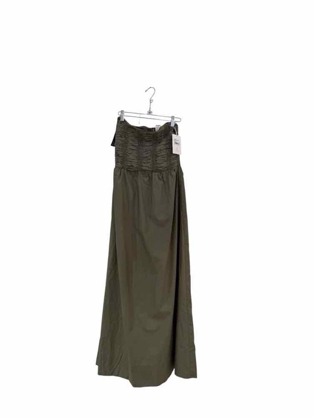 Faithfull The Brand Army Green Size 6 Dress