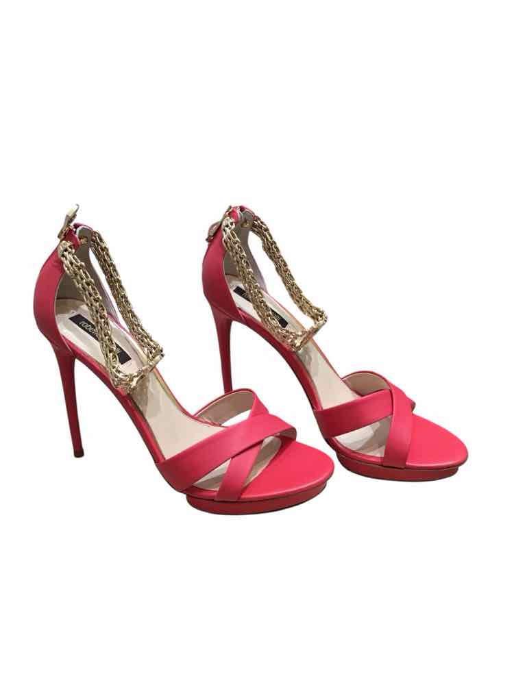 Roberto Cavalli Coral Size 41 Shoes