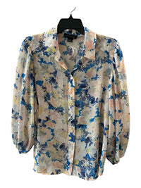 Sanctuary Blue Multi Size M Shirt