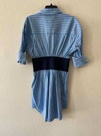 STAUD Blue&White Size M Dress