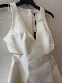 Halston Off White Size 6 Dress