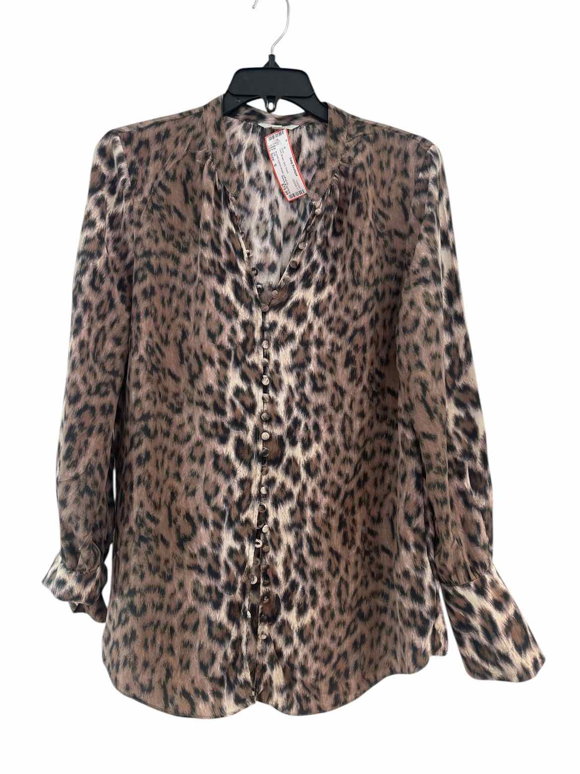 Joie Dark Brown Size S Shirt