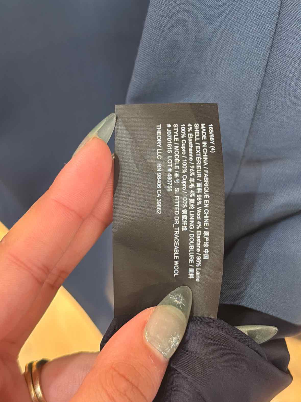 Theory Gray Size 4 Dress