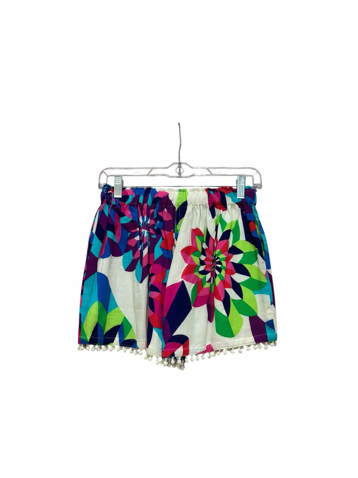 Julie Brown White Multi Size P Shorts