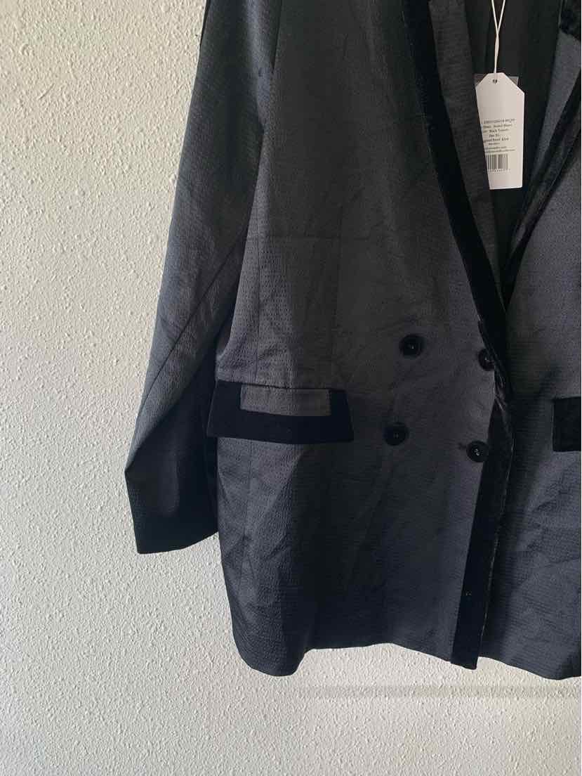 Emily McCarthy Black Size XL Blazer