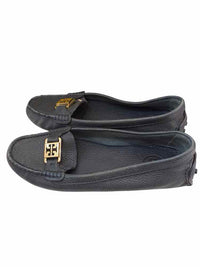 Tory Burch Navy and Gold Size 7 1/2 Shoes