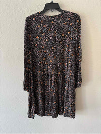 maeve Black Multi Size L Dress