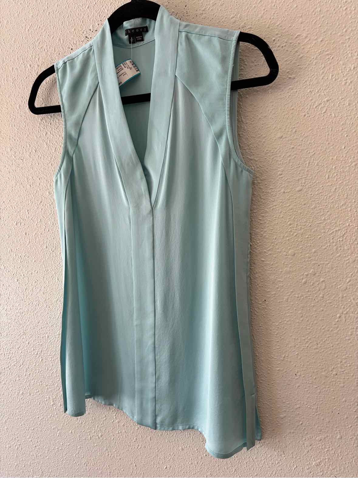 Theory Turquoise Size S Shell