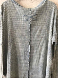 Zenana Blue Size L/XL Shirt