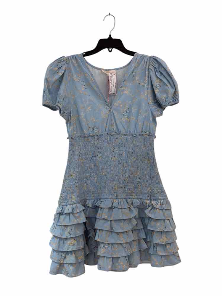 Love Shack Fancy Blue Print Size M Dress