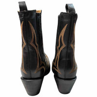 Stetson black and brown Size 9.5 Boots