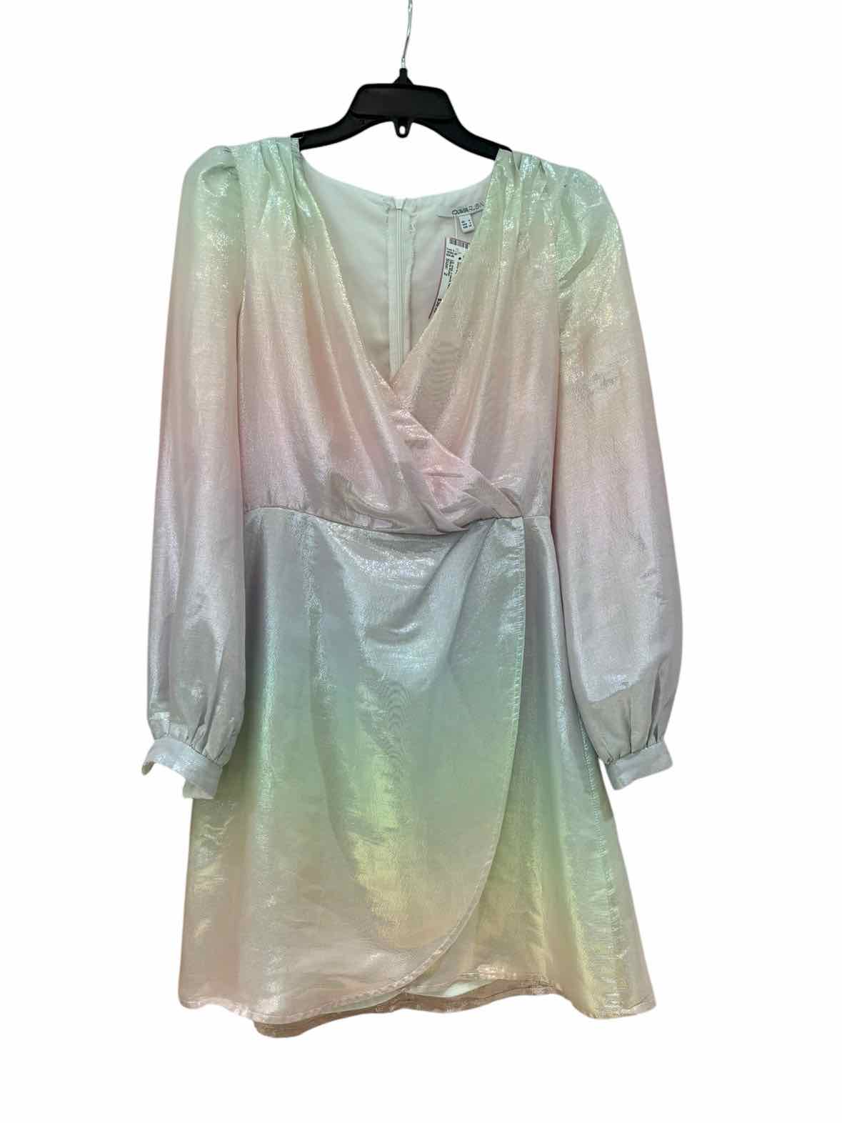 chinese dress ladies Olivia Rubin Shiny sage green Size 2 Dress – Swap Boutique