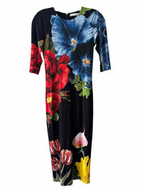 alice + olivia Black Multi Size 0 Dress