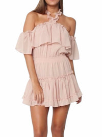 Misa Beige Size L Dress