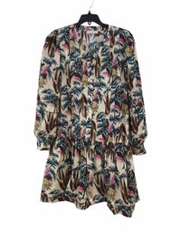 ULLA JOHNSON Beige & green Size 10 Dress
