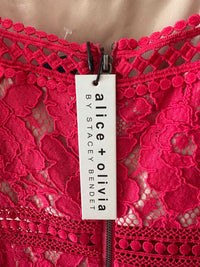 alice + olivia Hot Pink Size 2 Dress