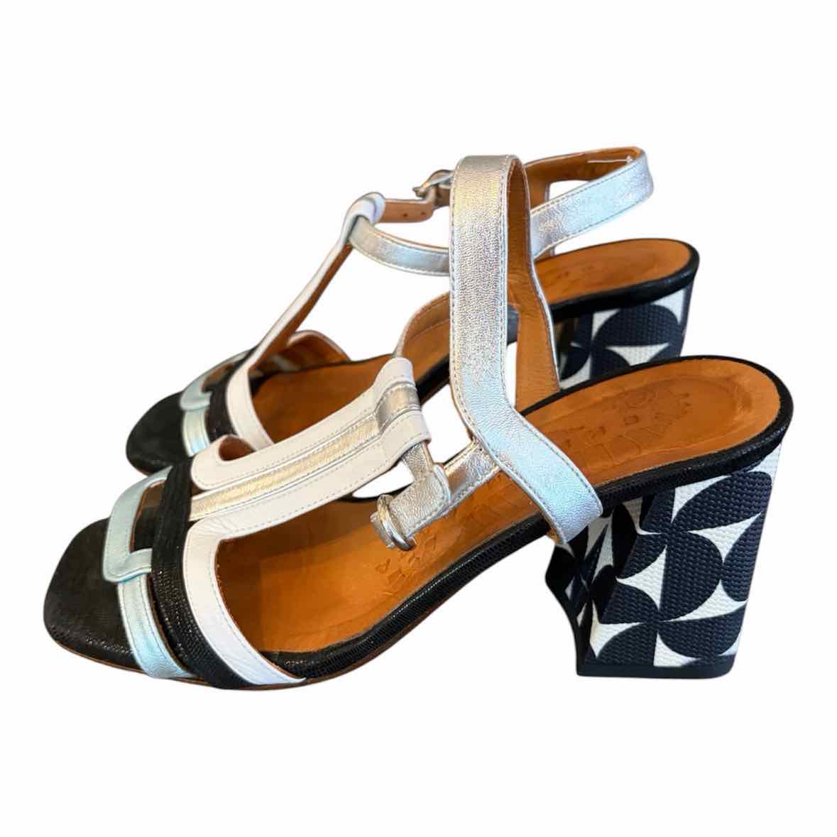 Chie Mihara Black Multi Size 36 Shoes