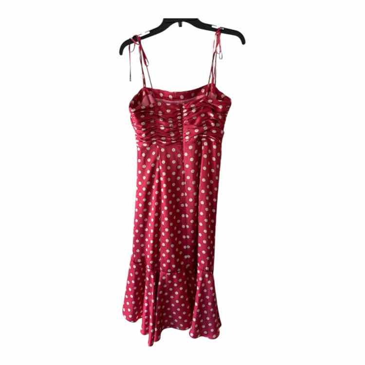 fitted lace wedding dress Roxy Red Satin Mini Dress – Allie and Me Boutique main image 0