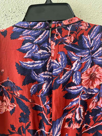 Rebecca Taylor Burgundy Multi Size 4 Dress