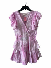 Love Shack Fancy Pink and White Size XS Dress