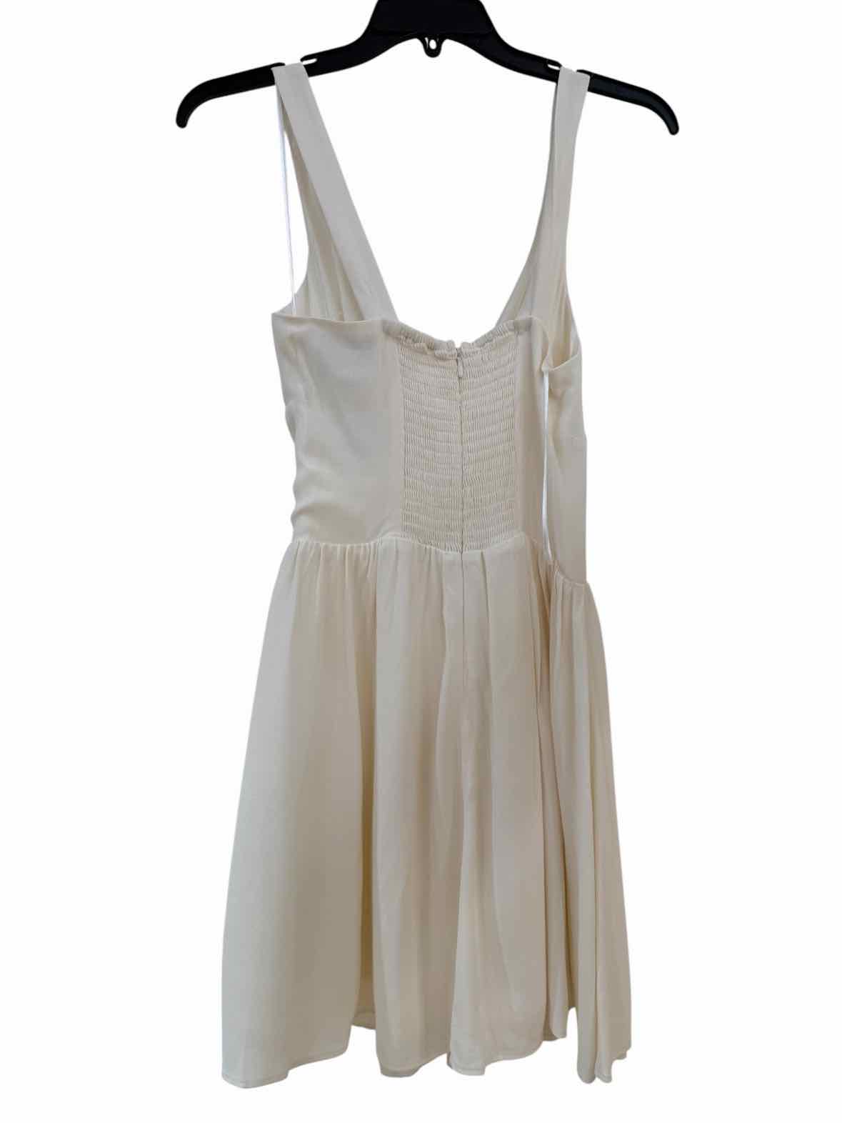Reformation Cream Size 2 Dress