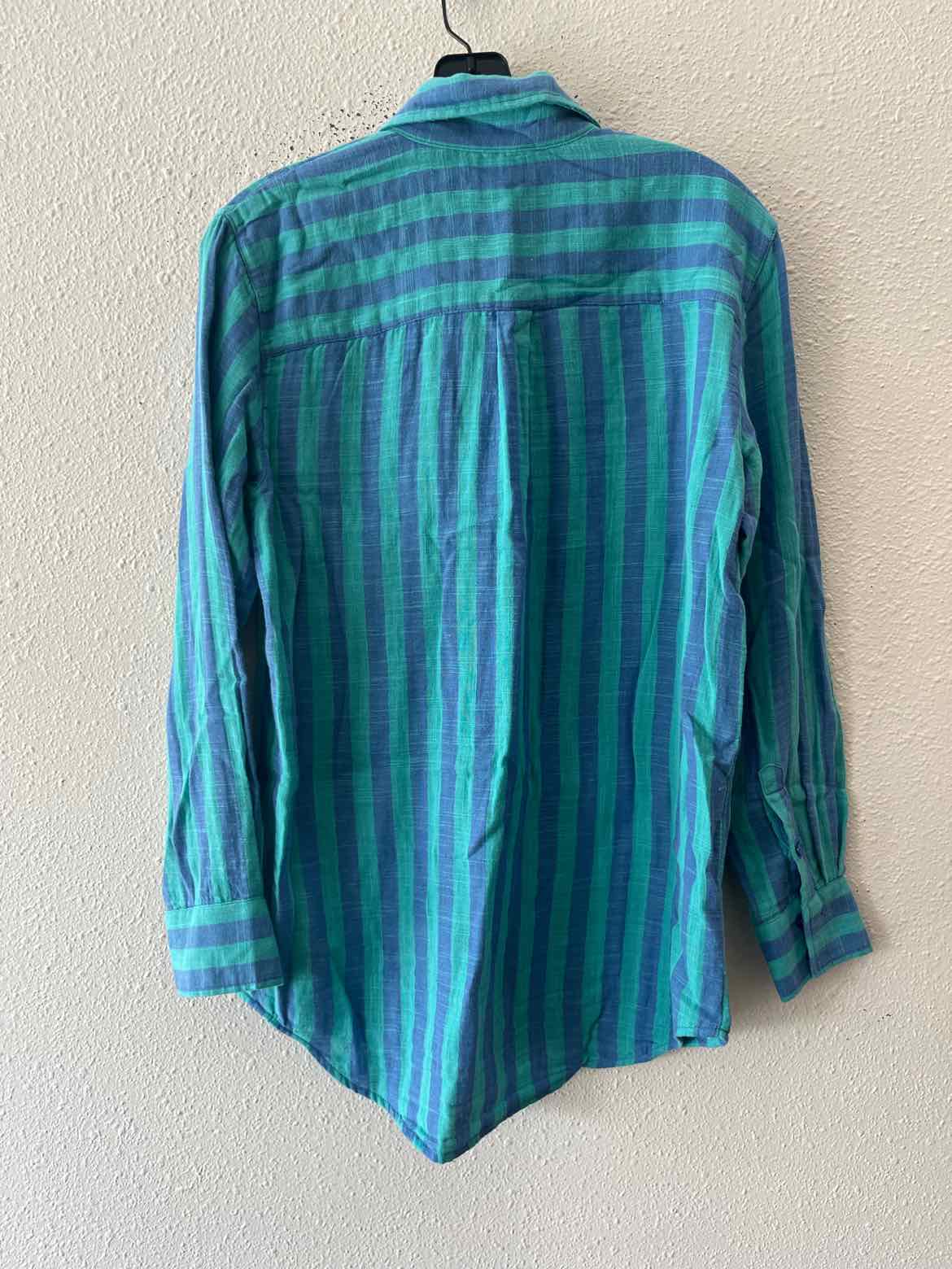 Z Supply Green and Blue Size XS Shirt