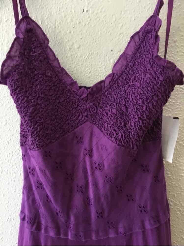Connected Apparel Purple Size M Dress