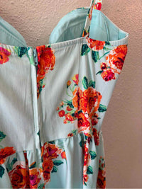 Stop Staring Turquoise Multi Size S Dress