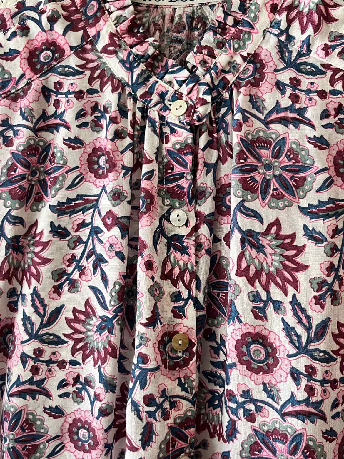 Alix of Bohemia White Multi Size M Shirt