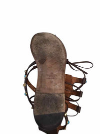Valentino Garavani brown and blue Size 40 Shoes