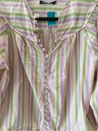 MAGALI PASCAL Pink and tan Size XS Shirt