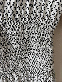 Mazik Black & White Size S Dress