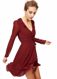 Wilfred Burgandy Size XS Dress