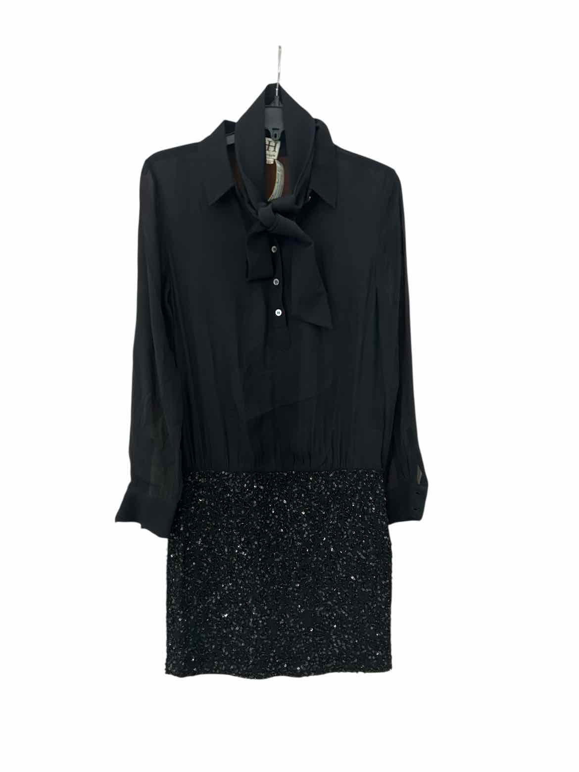 haute hippie Black Size S Dress