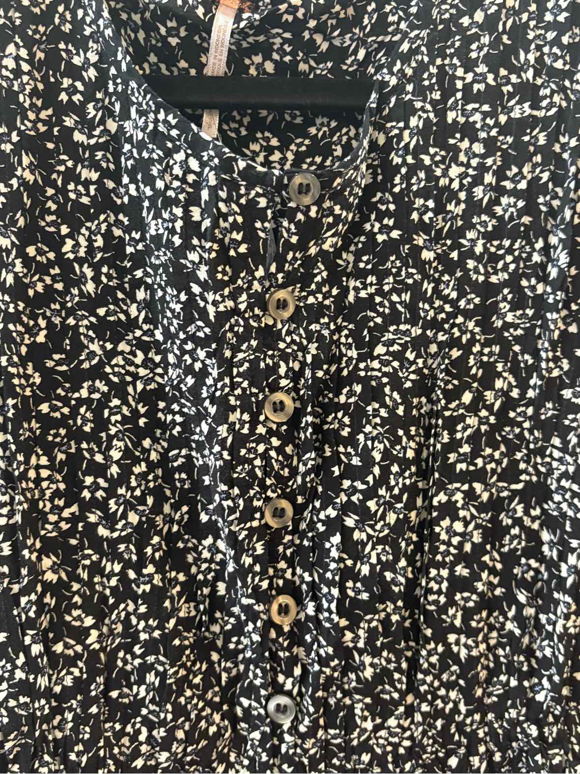 Free People Black and white Size S Dress – Swap Boutique