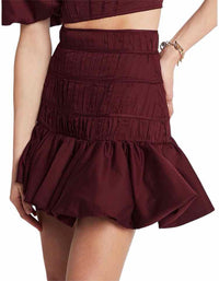 Aje. Burgandy Size AU10/US6 Skirt