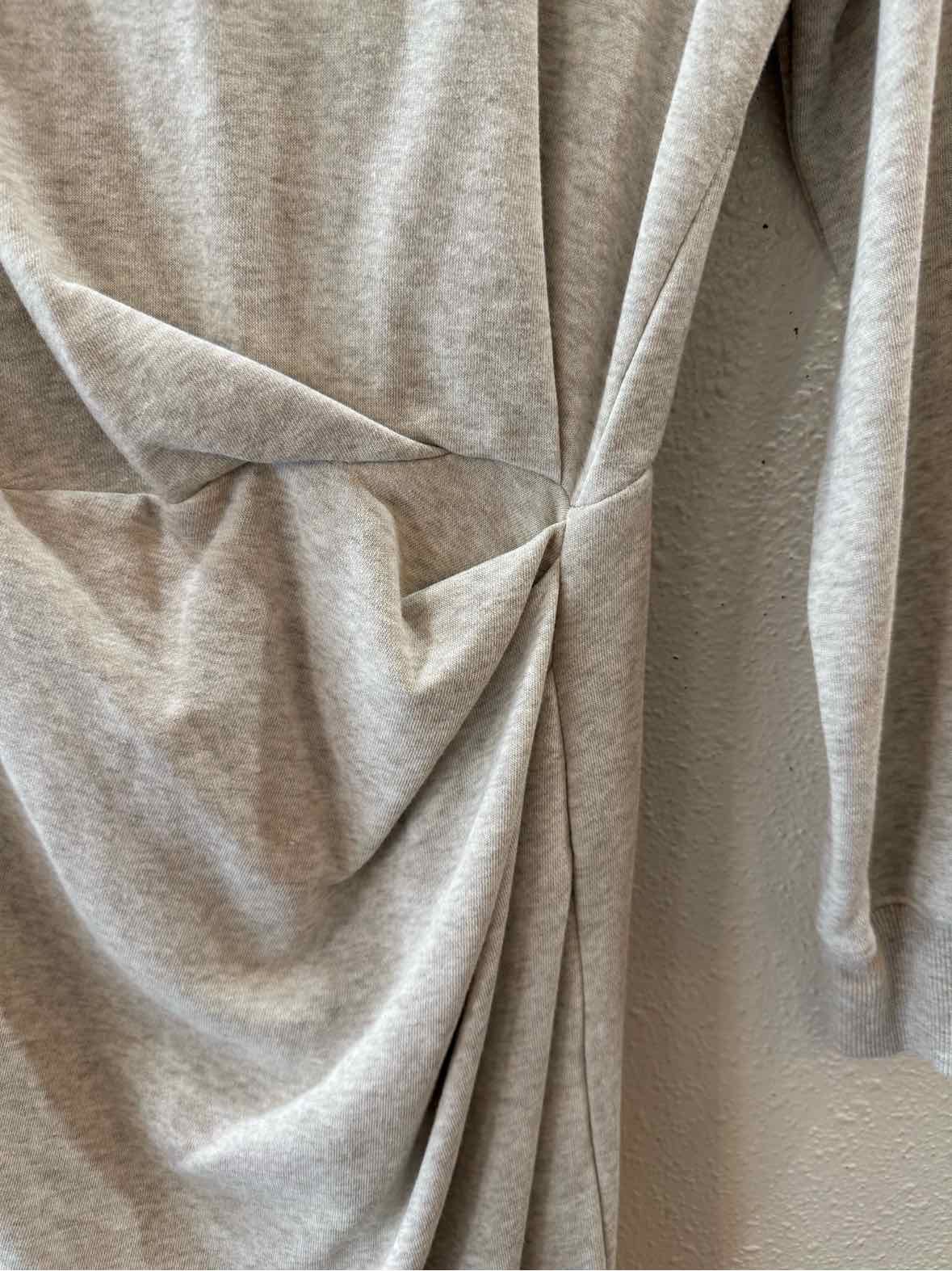 LOFT Petites Heathered Cream Size SP Dress