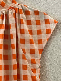 VVB Victoria Beckham Orange Multi Size 6 Shirt