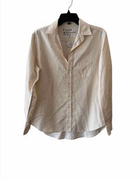 Frank & Eileen Cream Size S Shirt