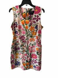 The j peterman company White Multi Size 14 Dress