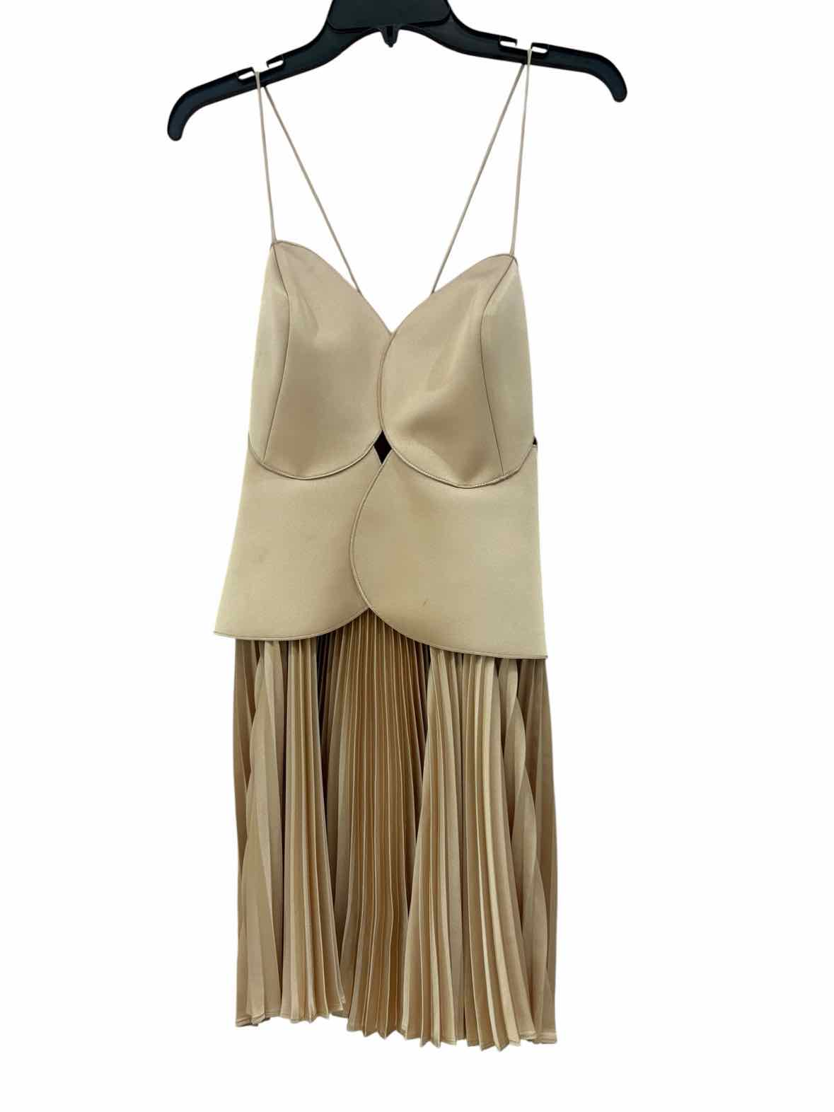 Acler Gold Size 6 Dress