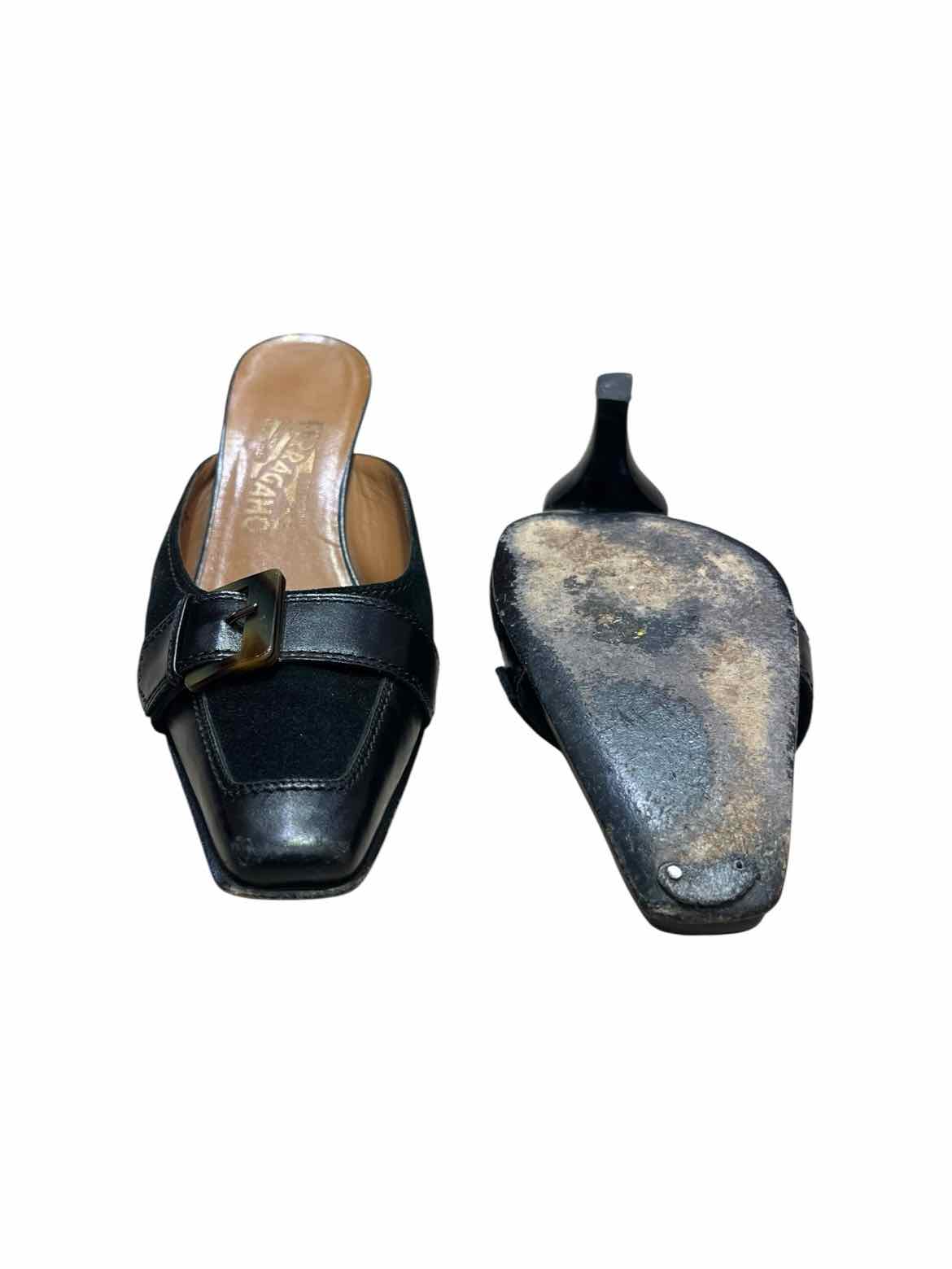 Salvador Ferragamo Black Size 8 Shoes