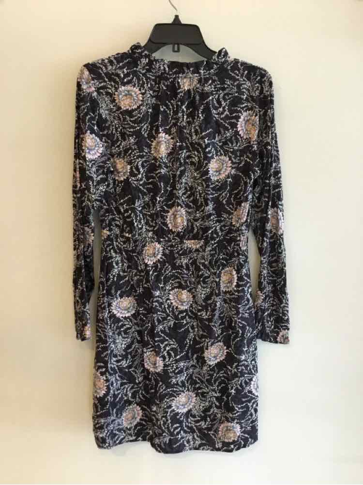 LOFT Black Multi Size S Dress