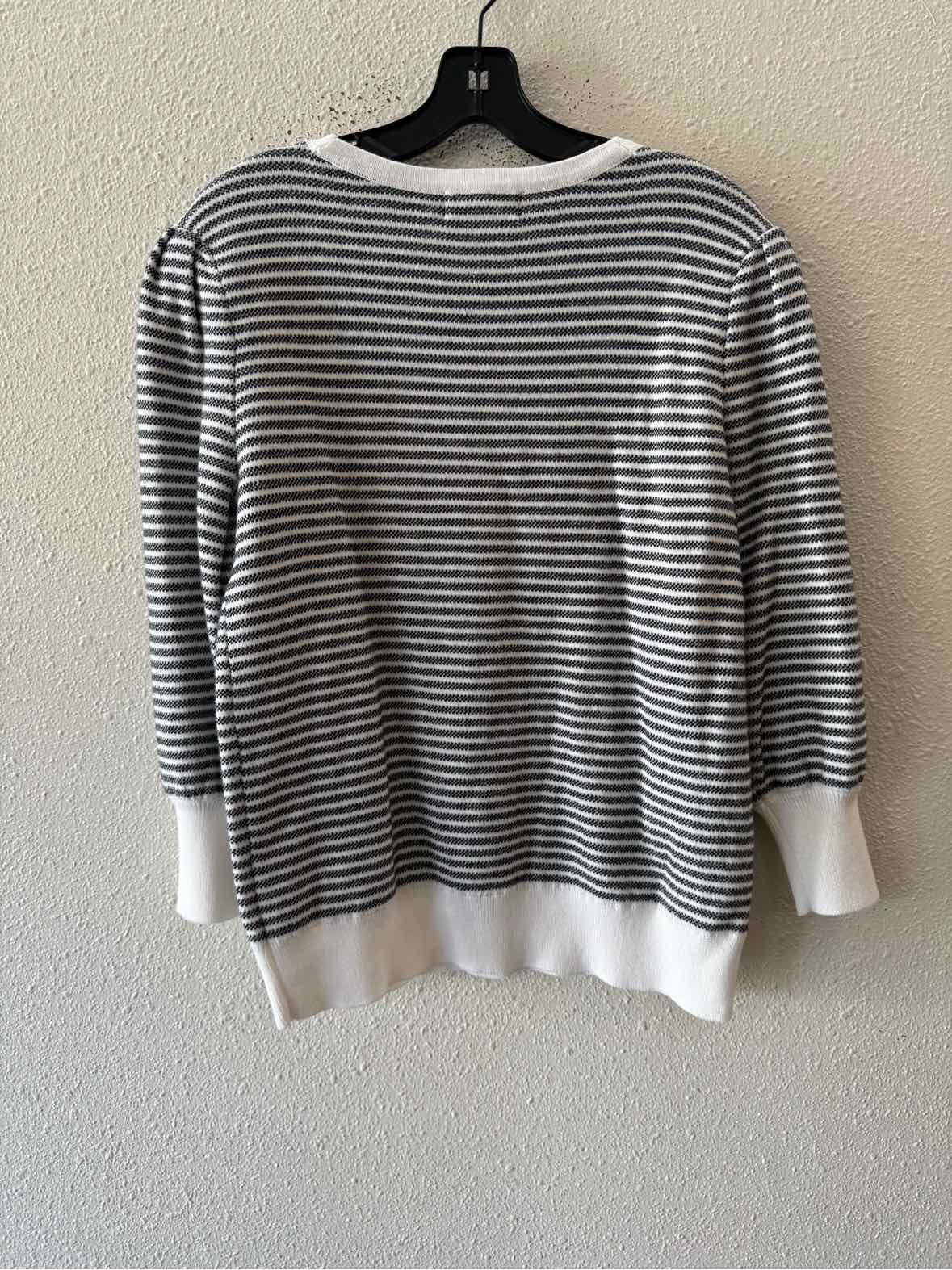 Karl Lagerfeld Black and white Size S Sweater