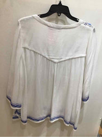 Lovers + freinds White & Blue Size M Shirt