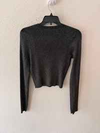 A.L.C. Black metallic Size M Sweatshirt